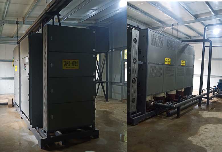 新疆阿勒泰哈巴河1600KW電磁采暖鍋爐